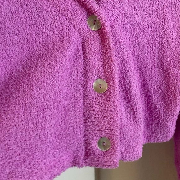 Pink Fluffy Cardigan - Picture 3 of 3